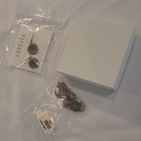 LATASIA Retired Mazatlan Circular Bracelet and Earrings Set, Never Worn - Picture 14 of 16